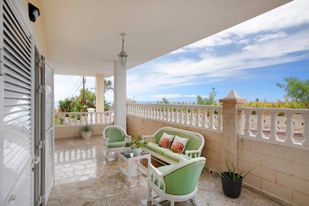 Patio vista mare