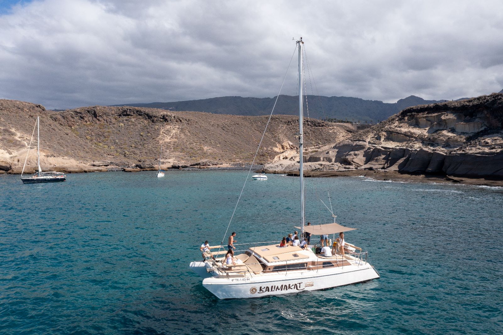 Catamarano - rete prua